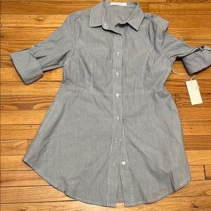 NWT Dreamers stripped shirt dress